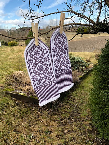 LL (Latvisk lidenskap) votter - Gro Andersen