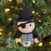 Drosselmeyer Jingle Bell Ornament pattern 