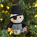 Drosselmeyer Jingle Bell Ornament pattern 