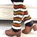 Kaleidoscope Waves Legwarmers pattern