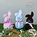 Simple Easter Bunny pattern 