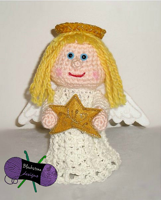Ravelry: Angel Tree Topper pattern by Sonya Blackstone