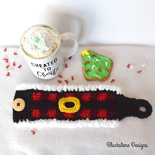 Plaid Santa Mug Wrap photo 2