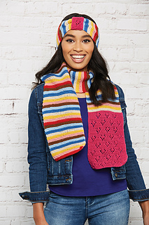 Model 1: Set in Sport weight acryl yarn