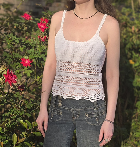 Sally Owens Lace Tank