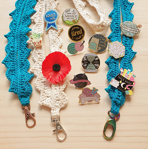 Crochet-lanyard - BlueBuggs
