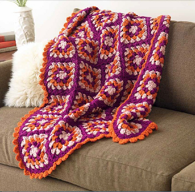 Ravelry Mod Retro Afghan pattern by Edie Eckman