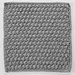 Raised Treble Square for Checkerboard Throw pattern 