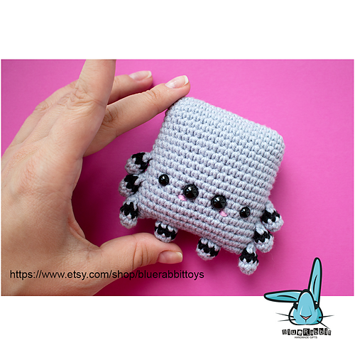 Ravelry: Pocket Monster Spider pattern by BlueRabbitToys