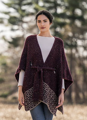 Ravelry: Bellingham Ruana pattern by Afifa