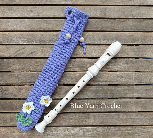 Crochet Flute Case