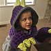 Dino Hoodie Scarf pattern 