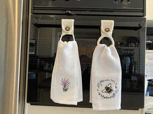 Oven Door Towel Hanger