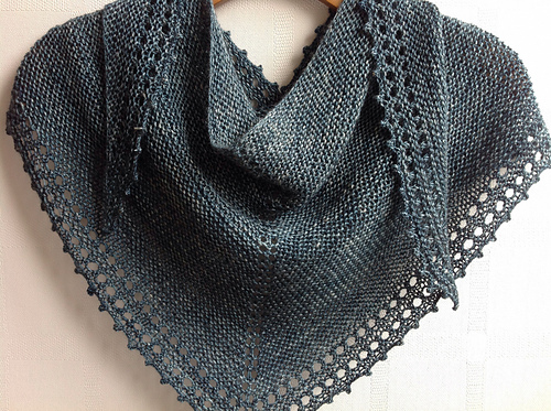 ravelry simple shawl