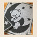Bear on the Moon blanket pattern