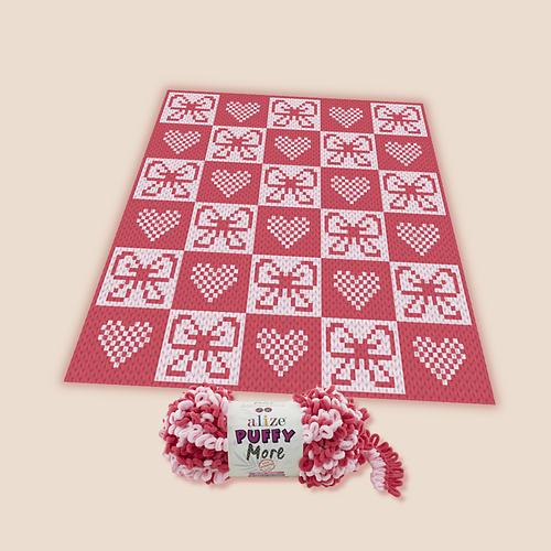 Bows & Hearts Blanket
