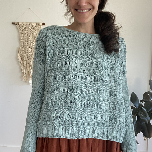 Ravelry: Gratitude Pullover pattern by Annie Lupton