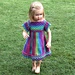 Crocodile Stitch Girly Dress pattern 