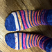 Film Reel Socks pattern