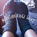 Mountain Ridge Socks pattern 