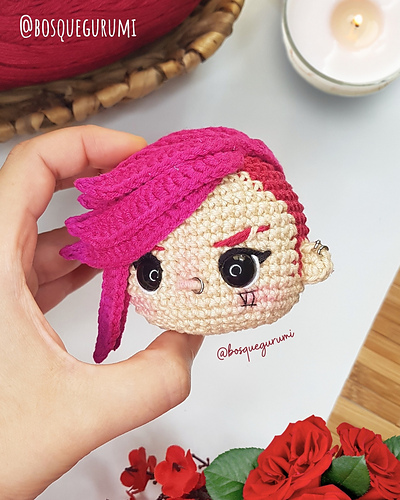 Vi amigurumi (Arcane/LOL) - Paola F. Sousa