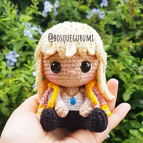 Howl Jenkins Pendragon amigurumi - Paola F. Sousa