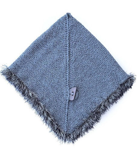Alpaca shoulder shawl