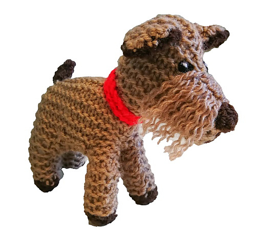 Liten Airedale-terrier - Linda Moorhouse