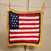 Flag Dishcloth pattern