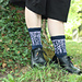 Graveyard Socks pattern 