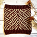 Zebra Cowl pattern