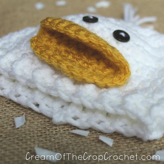 Preemie/Newborn Duck Hat