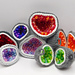 Crystal Geode with Optional Button Closure pattern 