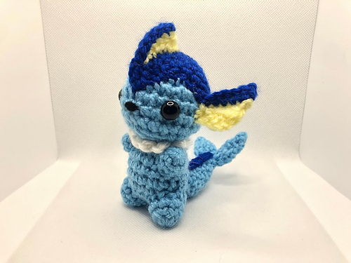 Chibi Vaporeon Amigurumi - Carolyn Lloyd
