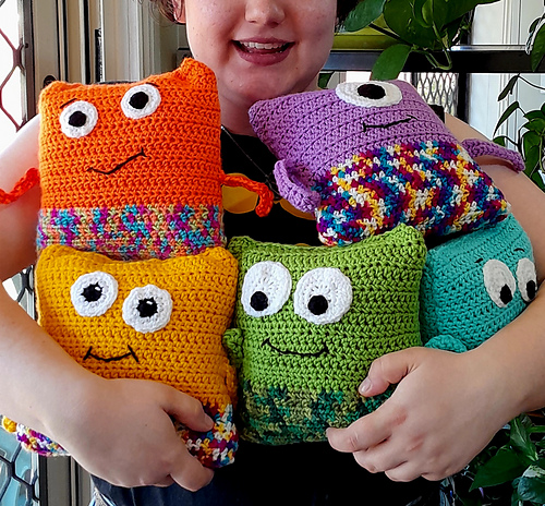 Huggy Monster Pillow