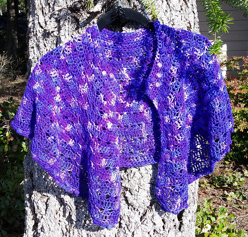 Born to the Purple Capelet photo 3