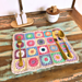 Spring Granny Square Placemat pattern 