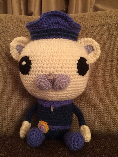 Kaptein Barnacles (Octonauts) Amigurumi - BryonyAnderson