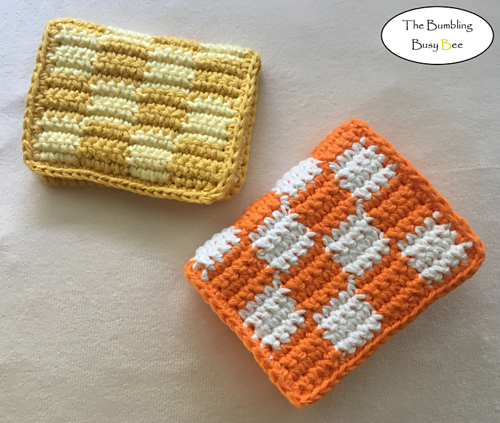 Checkered Card Holder Wallet photo 6