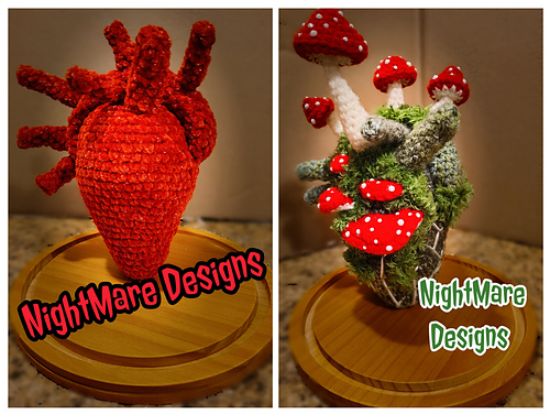 NM Heart & Mossy Mushroom Heart