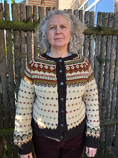 Garnmannen 175 (similar pattern from the 1950’s, published in Kofteboken 2).