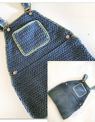 Jeanie overall skirt photo 2