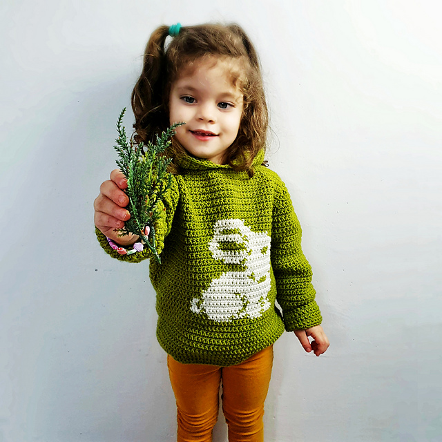 Ravelry: Bunny Sweater pattern by By 