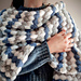 Bobble Scarf pattern 