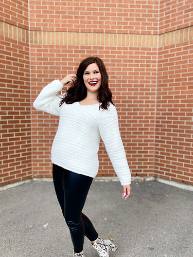 Ravelry: Cozy Cumulus Sweater pattern by Stephanie Erin