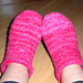 felted strawberry slippers 004