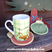 Christmas Ornament Coasters pattern 