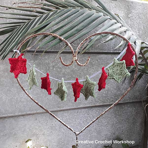 Starry Christmas Doily photo 2