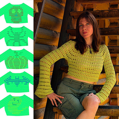 Ravelry: Sweater VACATIONS pattern by conceptcreative.store