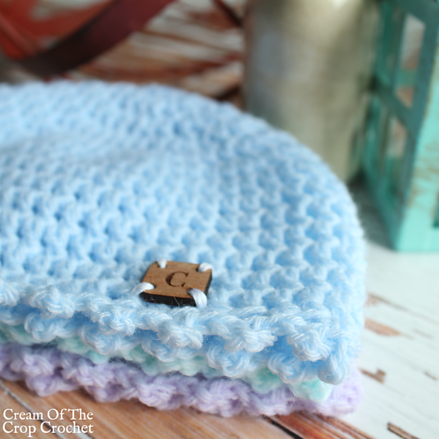 Picot Newborn Hat